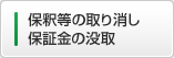 保釈等の取り消し 保証金の没取